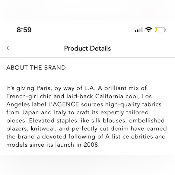 L'AGENCE Clarisa Bias Lilac Satin Slip Lavender Purple Midi Luxury Skirt - Picture 6 of 6